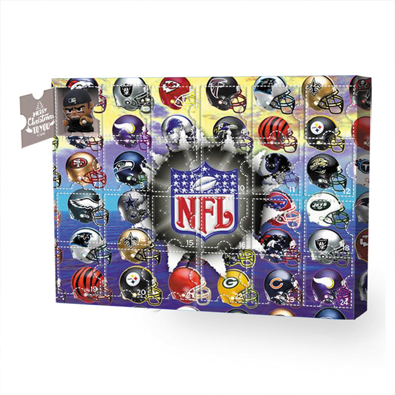 NFL Adventskalender – Team-Themen tägliche Überraschungen