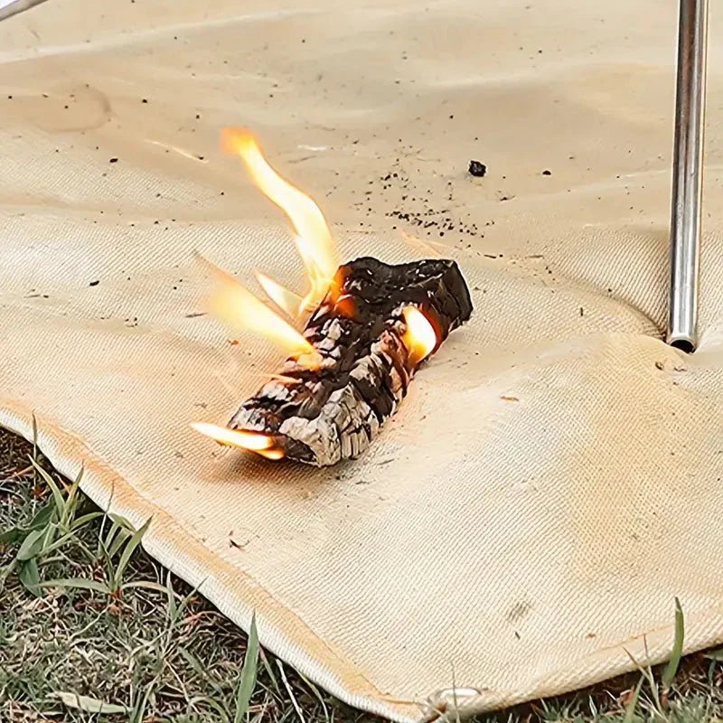 Raffinato - Hitzebeständige Faltbare BBQ-Schutzmatte bis 800 °C