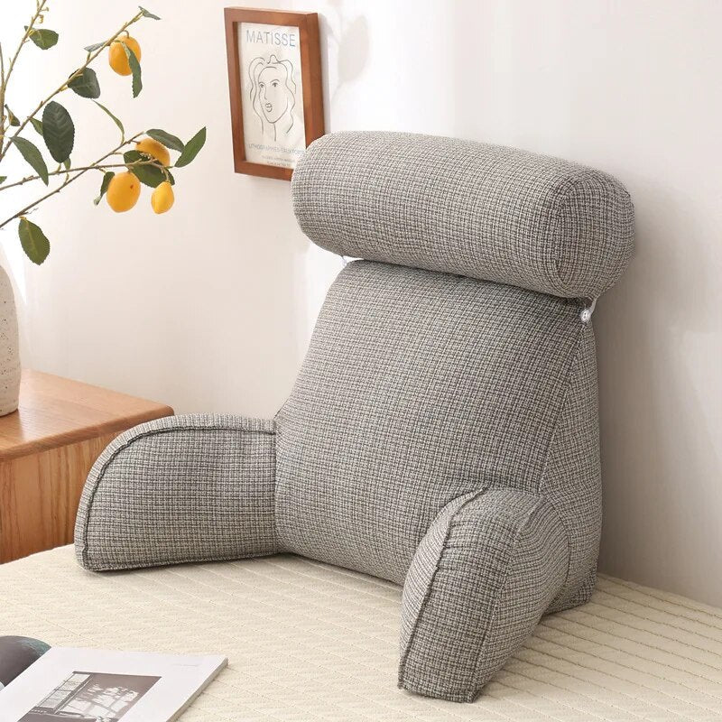 Rückenstützkissen & Lesekissen | Kissen für Bett & Sofa mit Armlehnen | RelaxPillow