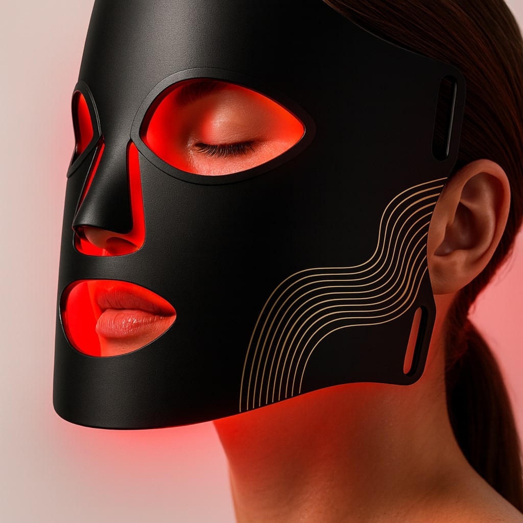 Rote Lichtmaske | LED-Gesichtsmaske | Hautlichttherapie | SkinGlow