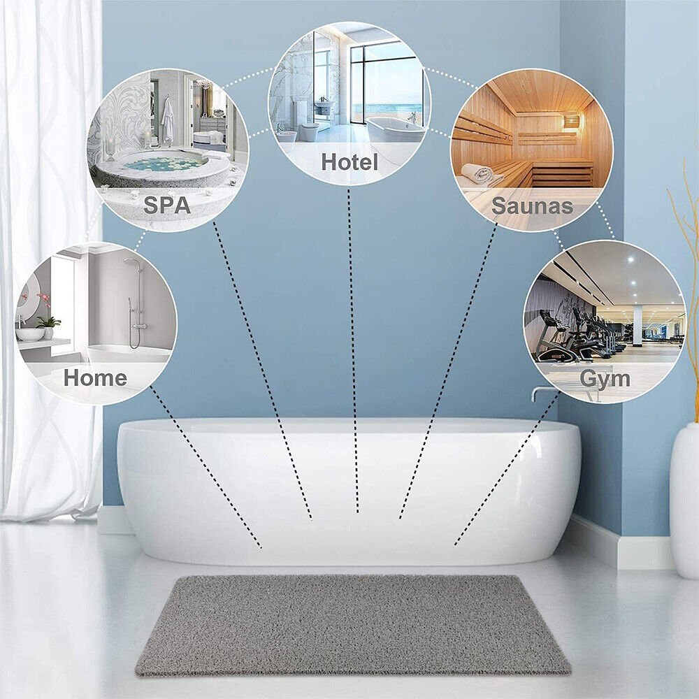 Rutschfeste Duschmatte | Antirutschmatte für Dusche & Badewanne | Badewannenmatte | Dusch-Einlage | Rutschschutz