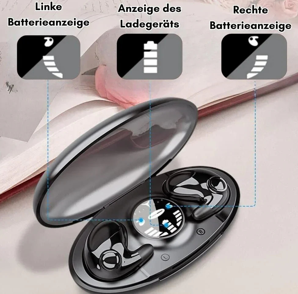 Ultraflache Bluetooth-Kopfhörer für Schlaf & Alltag