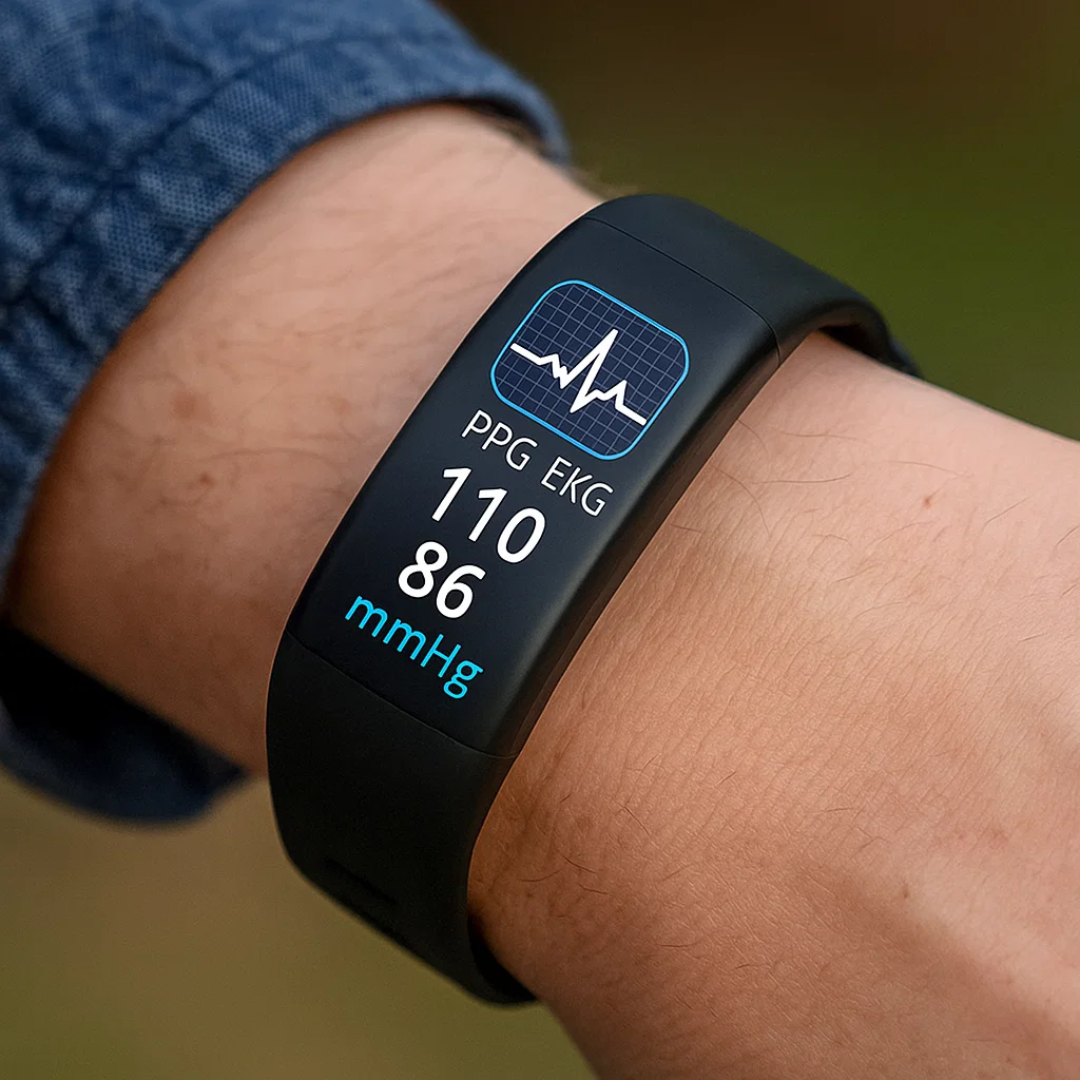 Intelligentes Gesundheitsarmband mit EKG & Schlafanalyse