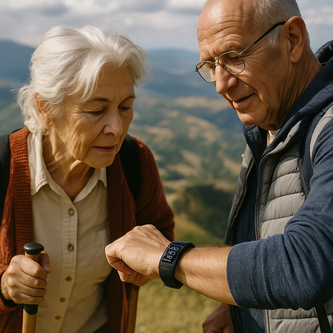 Intelligentes Gesundheitsarmband mit EKG & Schlafanalyse